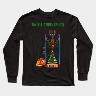 3D Printer #2 Christmas Edition Long Sleeve T-Shirt